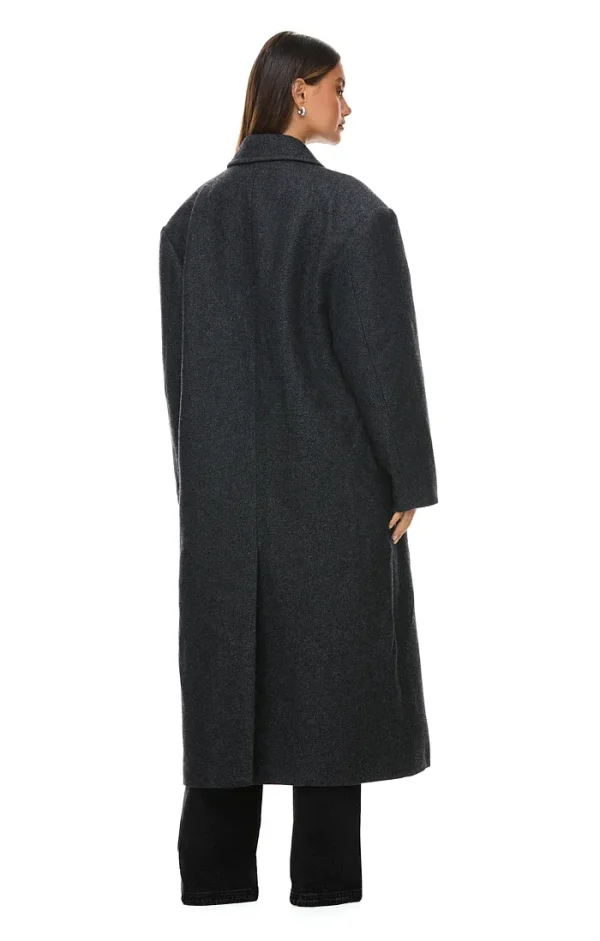 THE BOSTON OVERSIZED GREY COAT - Image 4