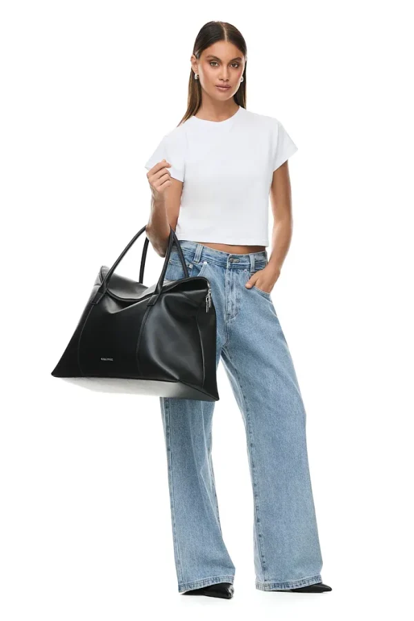 THE HUGO BLACK SILVER DUFFLE - Image 2