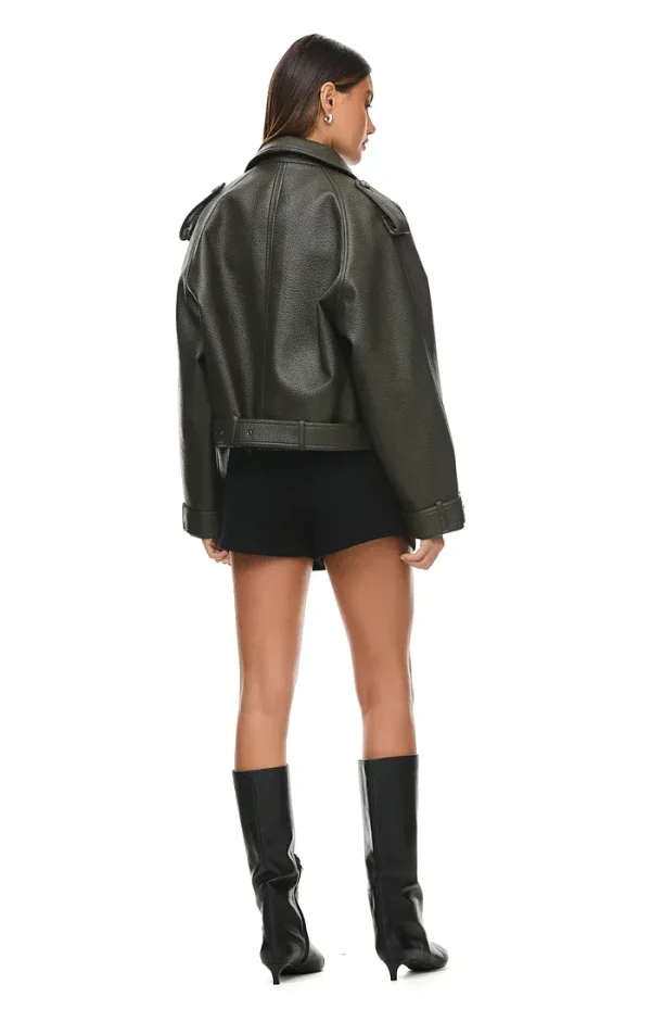 THE MADDEN DEEP OLIVE JACKET - Image 5