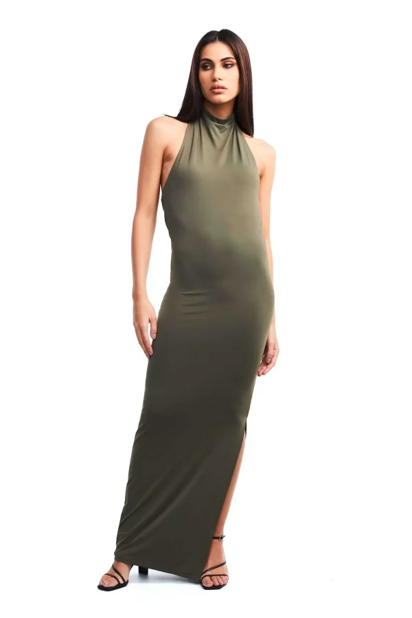 THE CANDICE MAXI DRESS MOSS