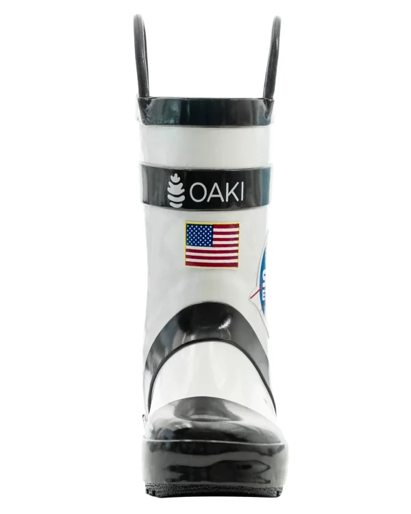 Astronaut Loop Handle Rubber Rain Boots - Image 6
