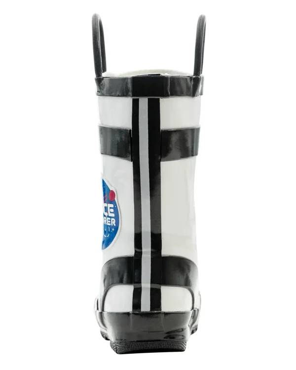 Astronaut Loop Handle Rubber Rain Boots - Image 5