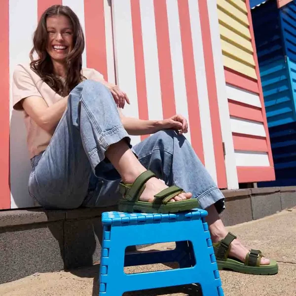 Lochie Sandal // Bright Olive - Image 9