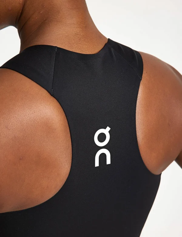 Court Crop Top - Black - Image 2