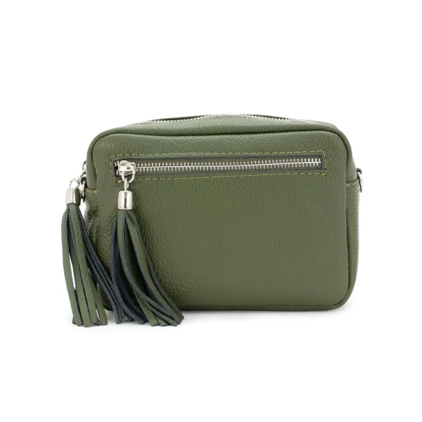 Ladies Leather Tassel Bag - Image 2