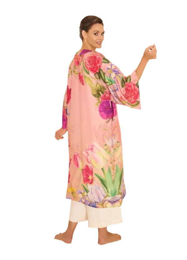 Powder Design Kimono Gown - Floral Study - Petal - Image 4