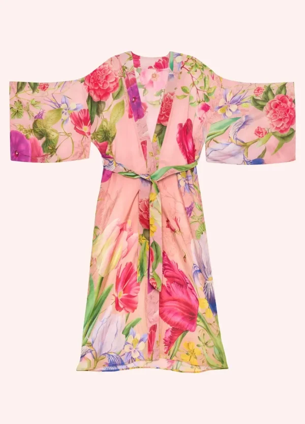 Powder Design Kimono Gown - Floral Study - Petal - Image 3