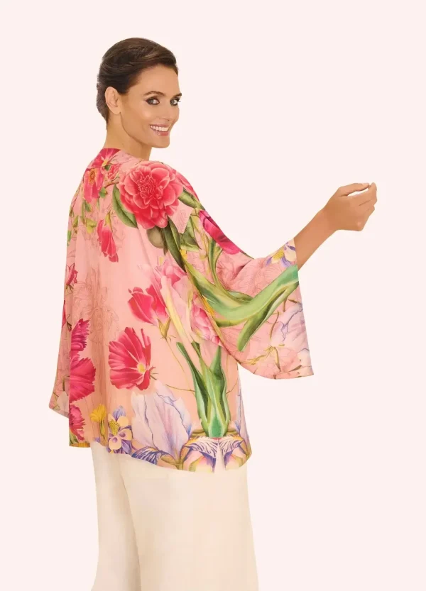 Powder Design Kimono Jacket - Floral Study - Petal - Image 2