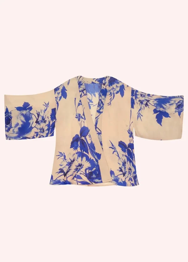Powder Design Kimono Jacket - China Blue Blooms - Image 2