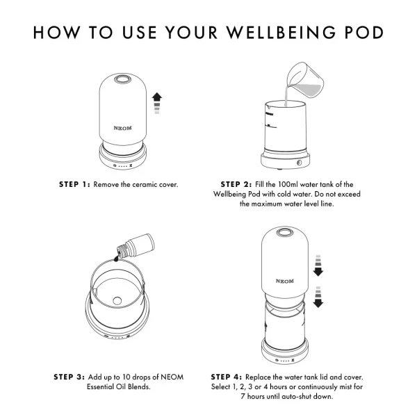 Neom Organics Wellbeing Pod Essential Oil Diffuser - Image 5