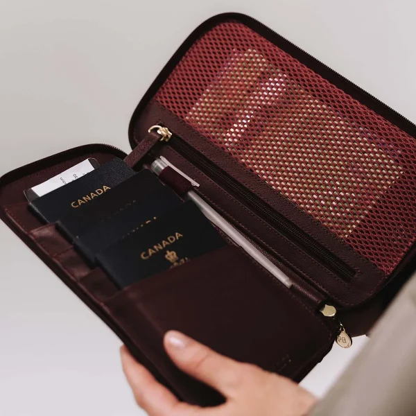 The Four Person Passport Holder + Slim Luggage Tag Set - Image 3