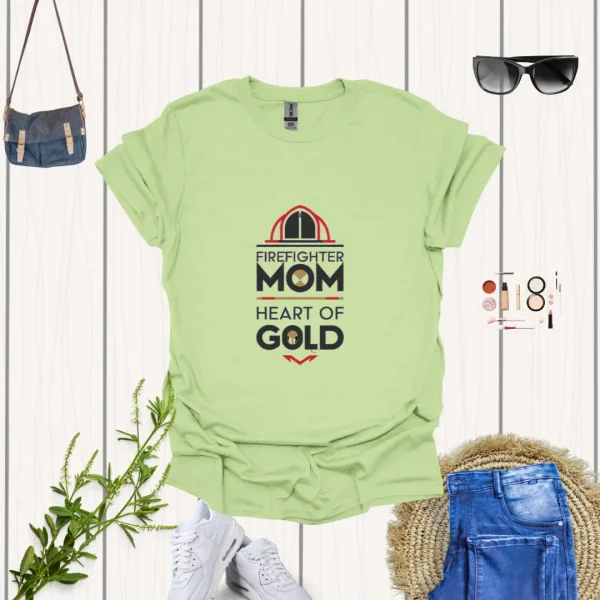 Firefighter Mom Shirt - Image 8