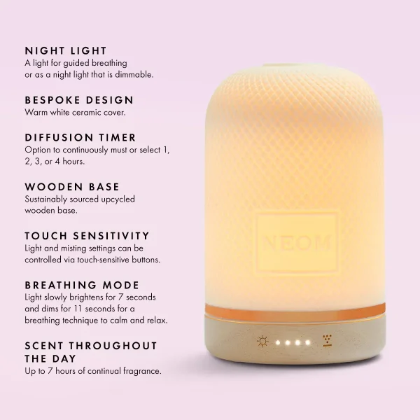 Neom Organics Wellbeing Pod Essential Oil Diffuser - Image 4