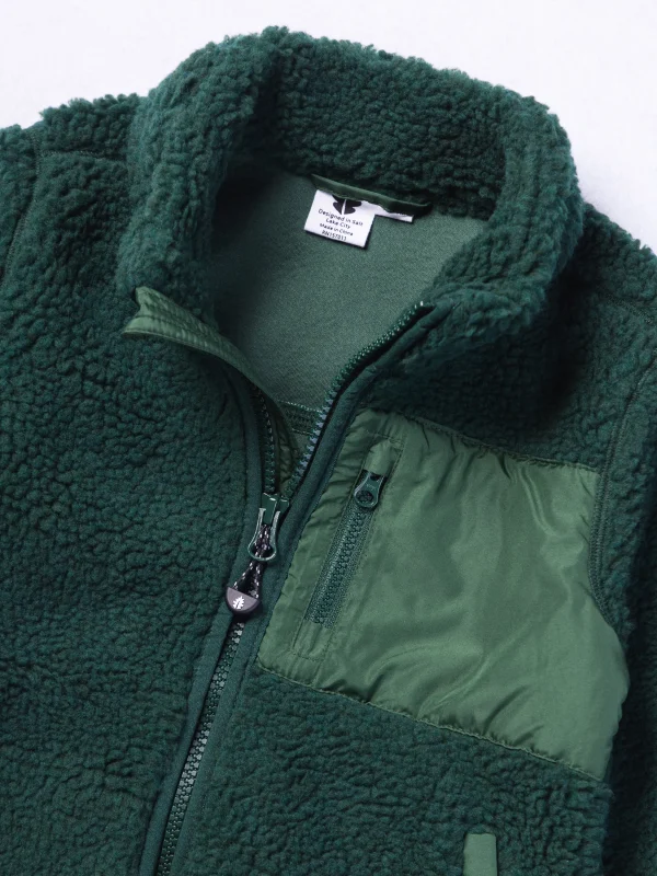 Sherpa Fleece (Forest Green) - Image 4