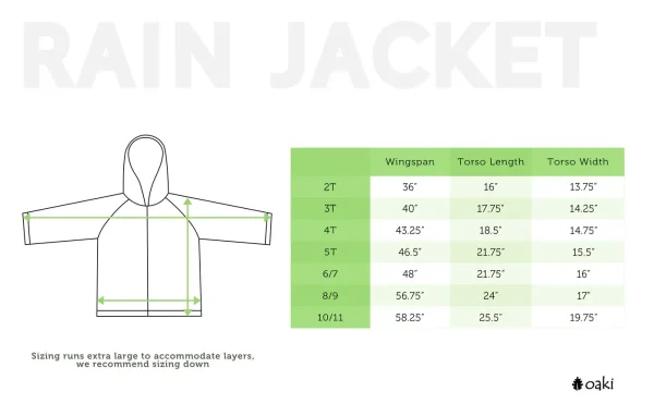 Lined Rain Jacket, Shark Frenzy (runs large, recommend sizing down) - Image 5