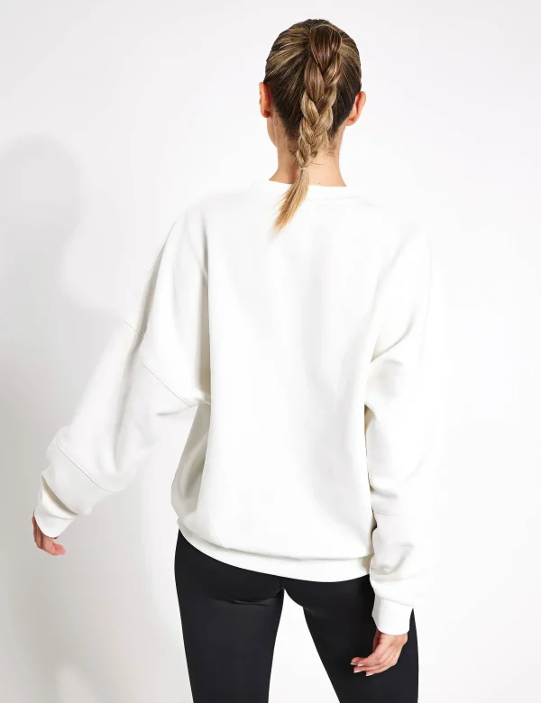 Lux Oversized Crew - Chalk - Image 3