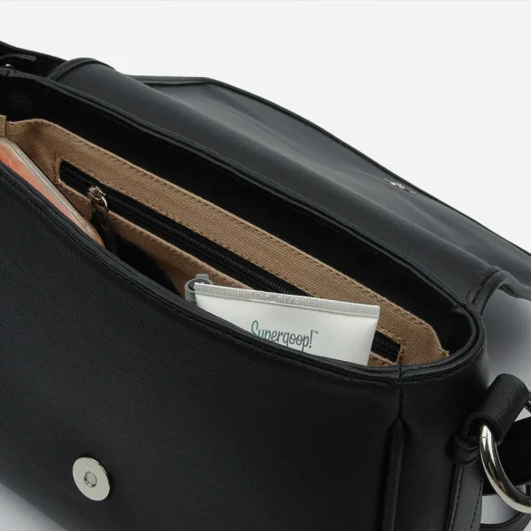 The PLNT Refined Saddle Bag Black - Image 6