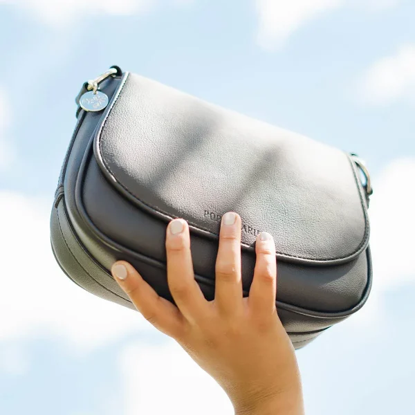 The PLNT Refined Saddle Bag Black - Image 7