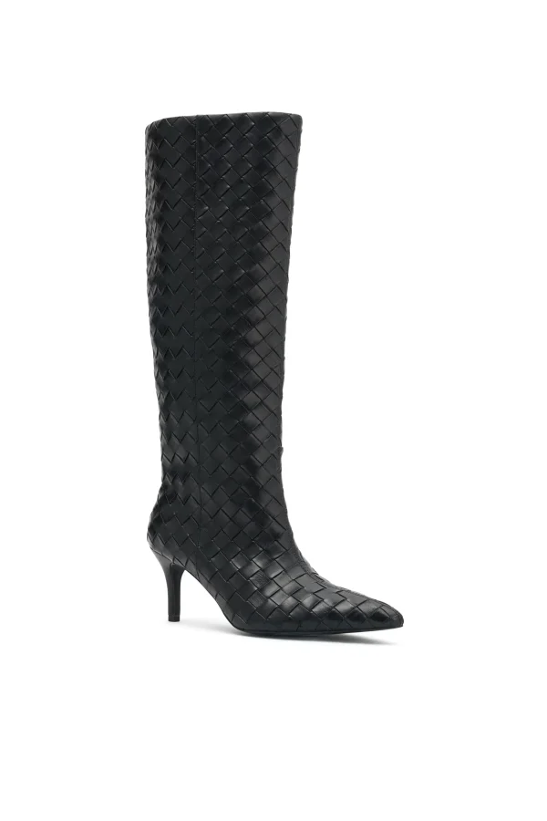 THE SEREN BLACK CROSSHATCH BOOT - Image 6
