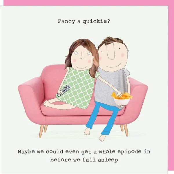 'Quickie' Novelty Card