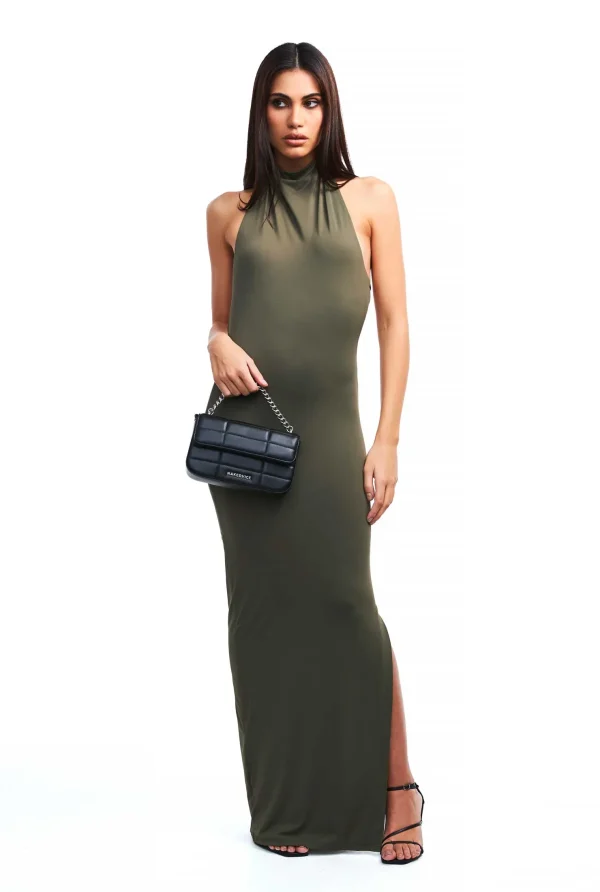 THE CANDICE MAXI DRESS MOSS - Image 3