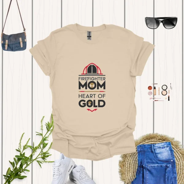 Firefighter Mom Shirt - Image 6