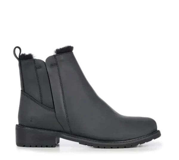 EMU Australia - Pioneer Leather Black Boots