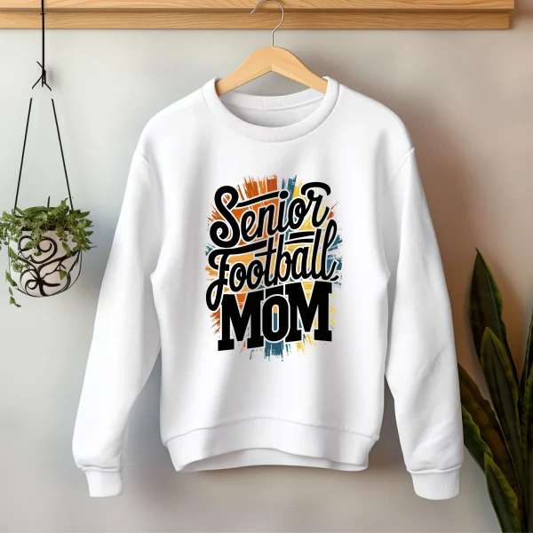 Senior Football Mom Sweatshirt - Image 3