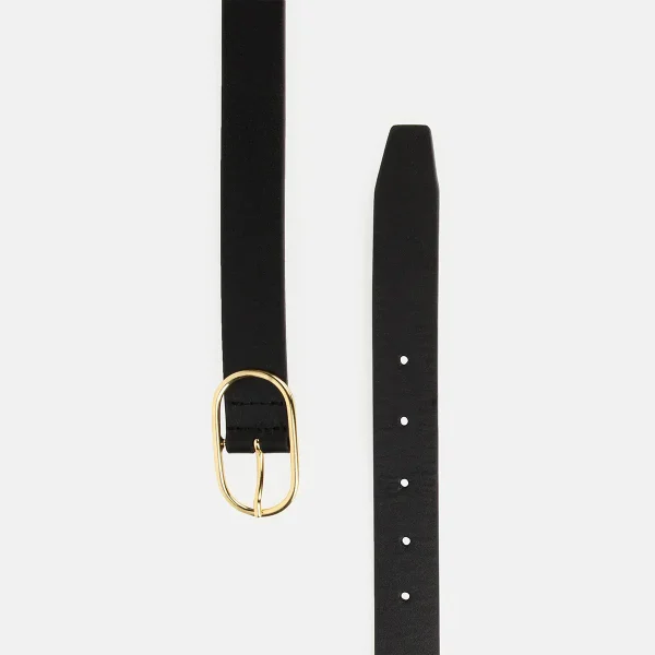 The Sleek Belt Gold Black - Image 4