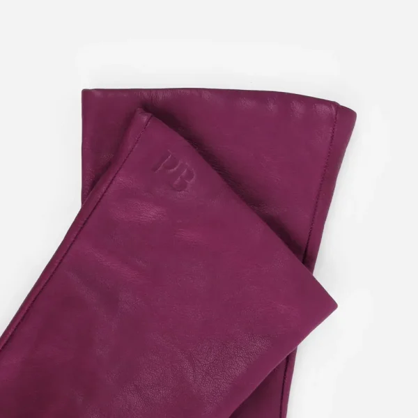 The Sleek Leather Glove Blackberry - Image 3
