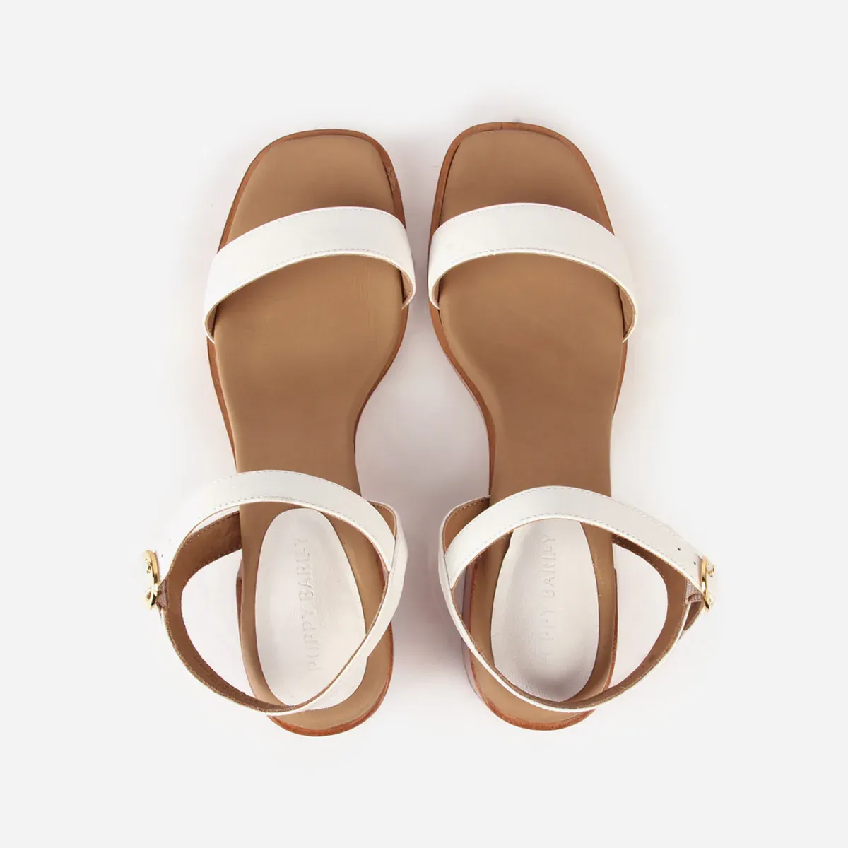 The Social Heeled Sandal Panna Cotta - Image 3