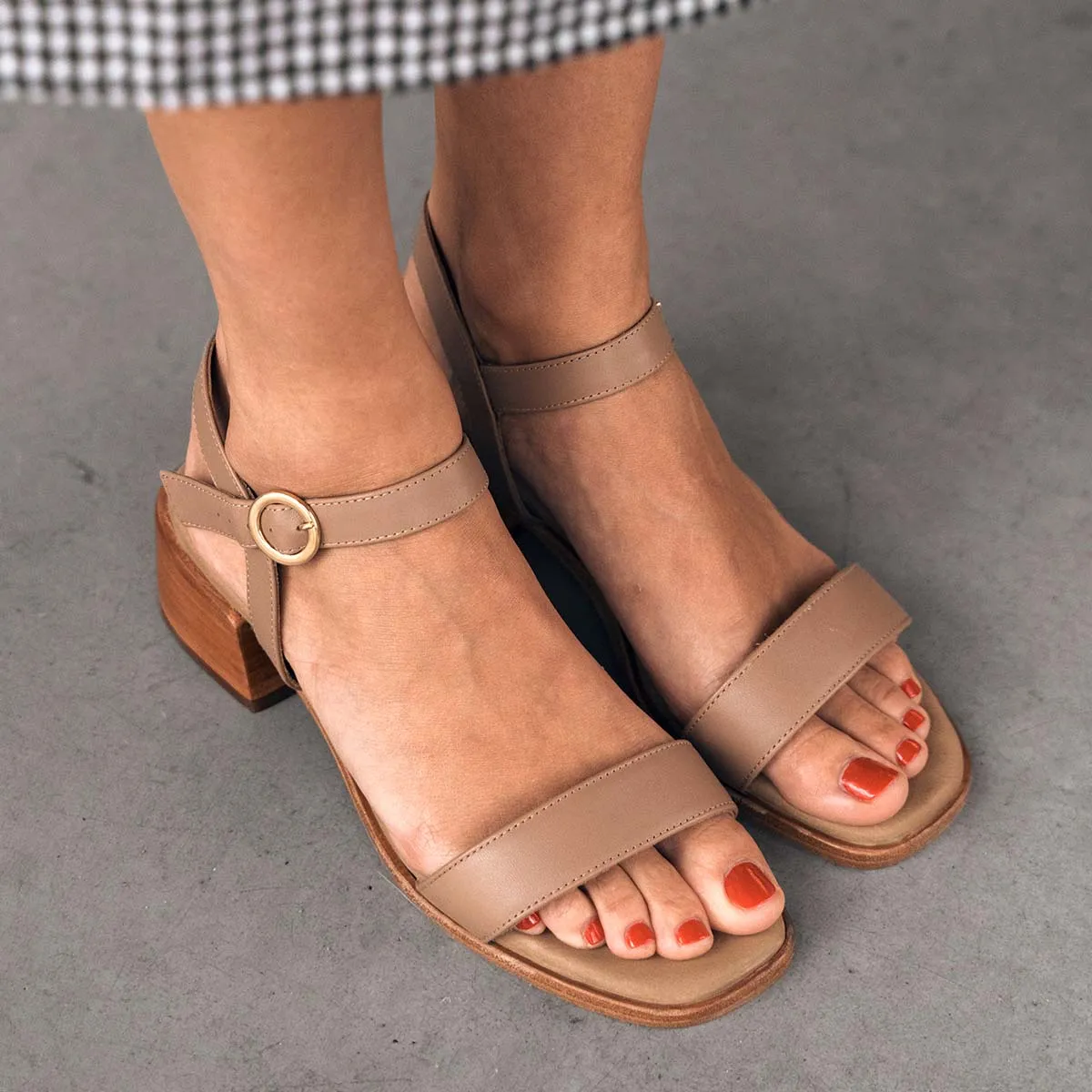 The Social Heeled Sandal Biscotti - Image 5