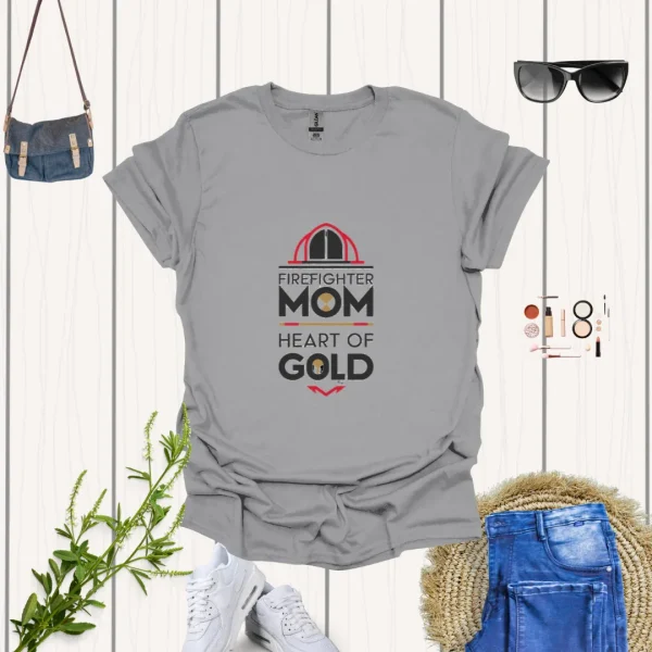 Firefighter Mom Shirt - Image 7