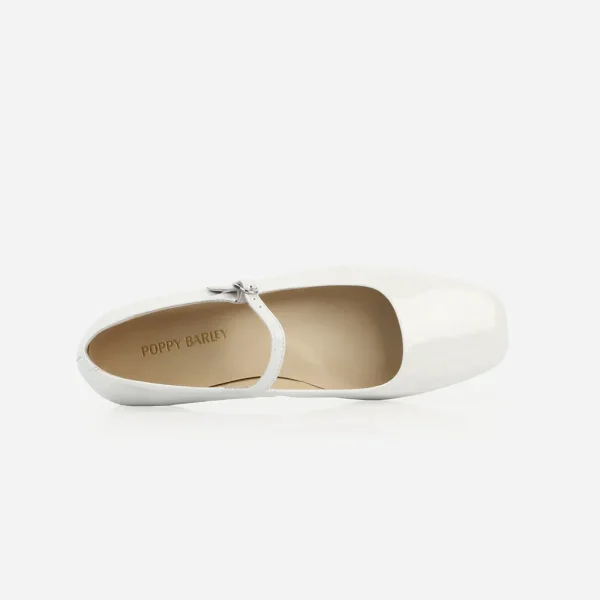 The Studio Mary Jane White Patent - Image 5
