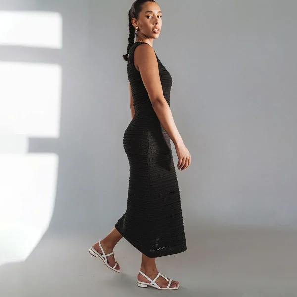 The Sunset Dress Black - Image 4