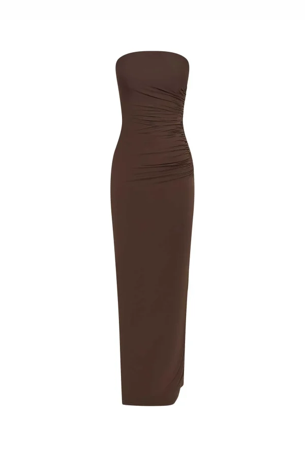 THE EVELYN CHOC DRESS - Image 4