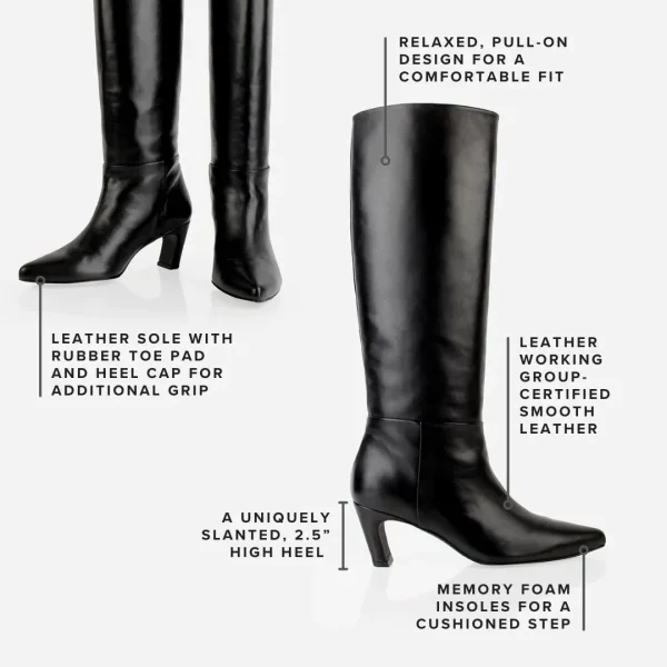 The Toujours Tall Boot Black - Image 3