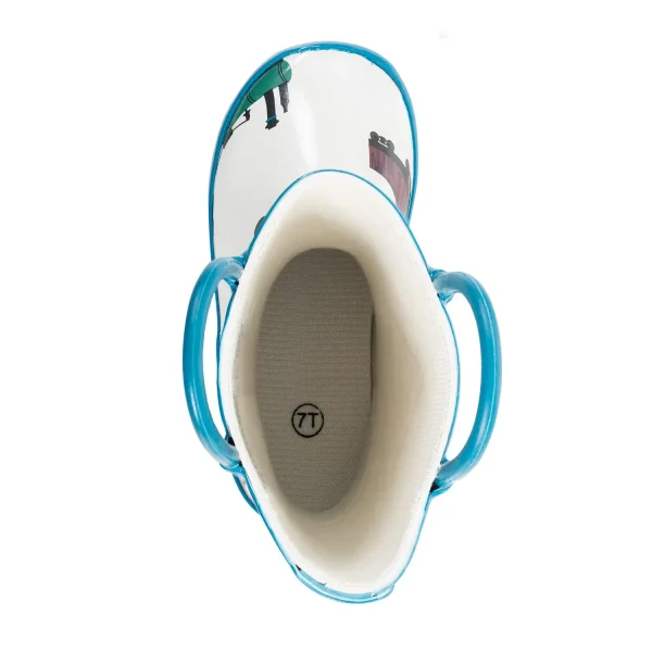 Tommy's Trains Loop Handle Rubber Rain Boots - Image 6