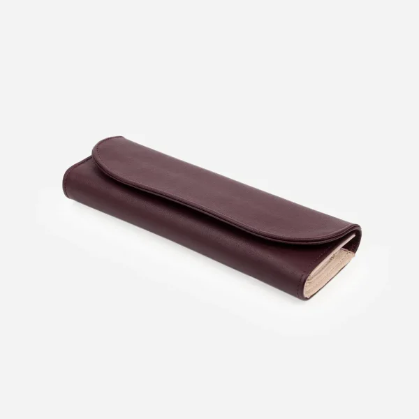 The Travel Jewelry Case Aubergine