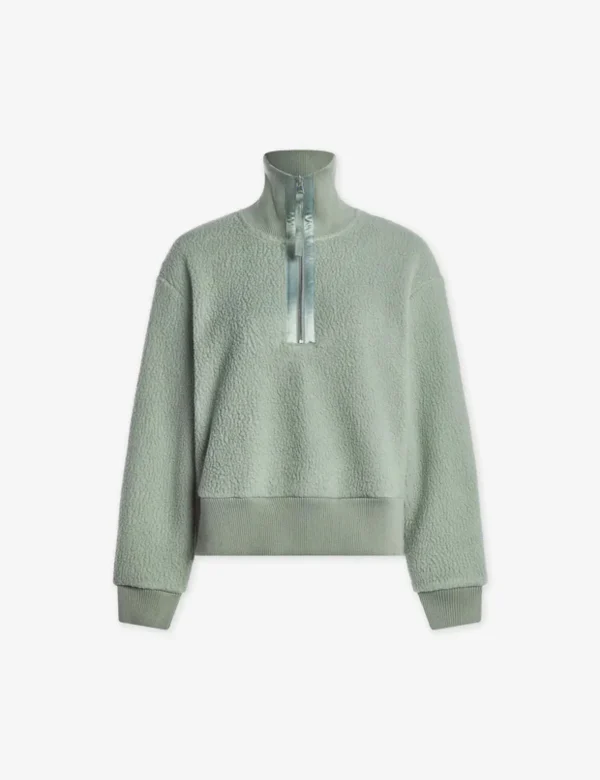 Roselle Half-Zip Fleece - Lily Pad - Image 6