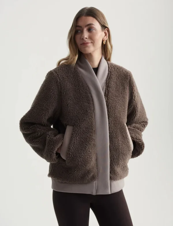 Joanna Reversible Jacket - Fungi/Coffee Quartz - Image 2