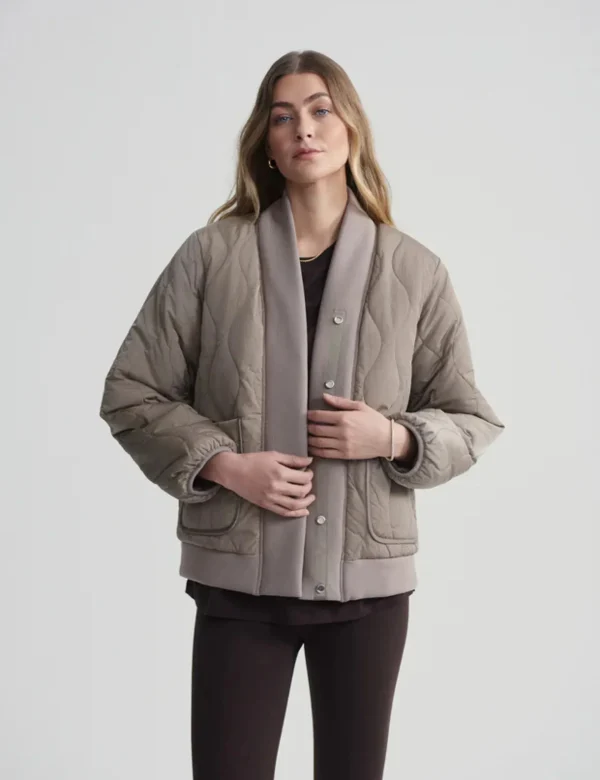 Joanna Reversible Jacket - Fungi/Coffee Quartz