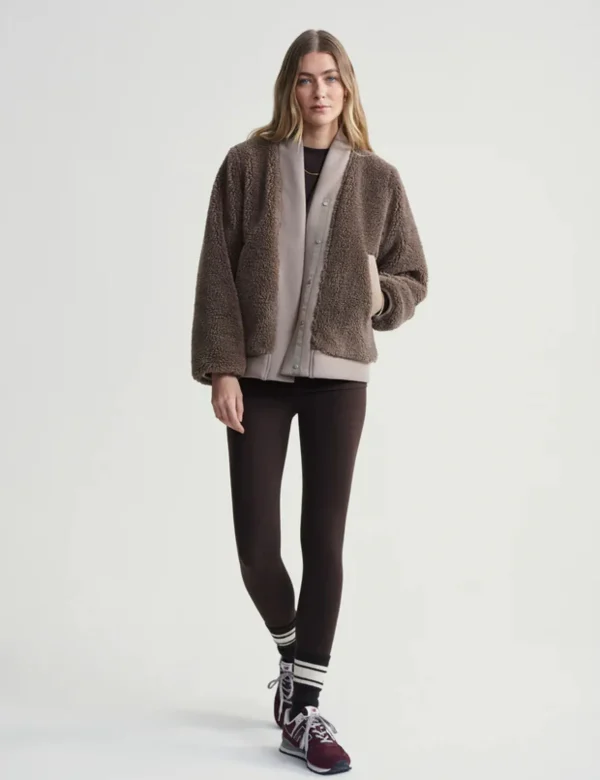Joanna Reversible Jacket - Fungi/Coffee Quartz - Image 5