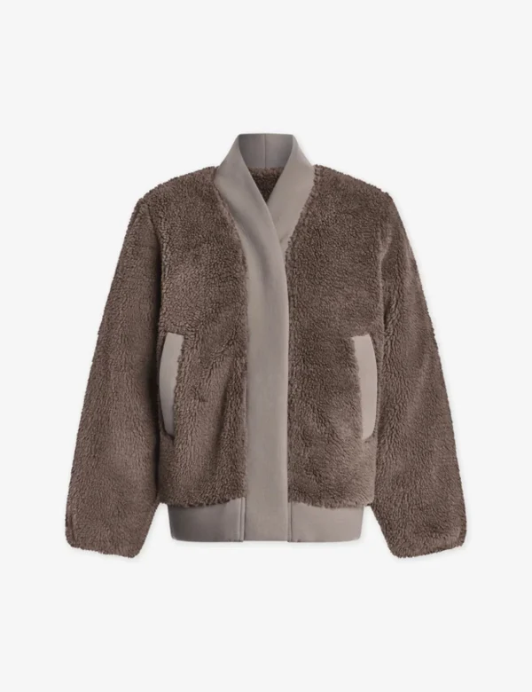 Joanna Reversible Jacket - Fungi/Coffee Quartz - Image 7