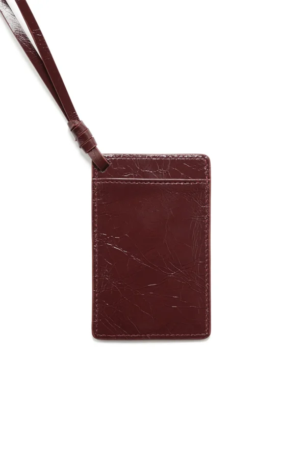 THE VENICE BURGUNDY LUGGAGE TAG - Image 3