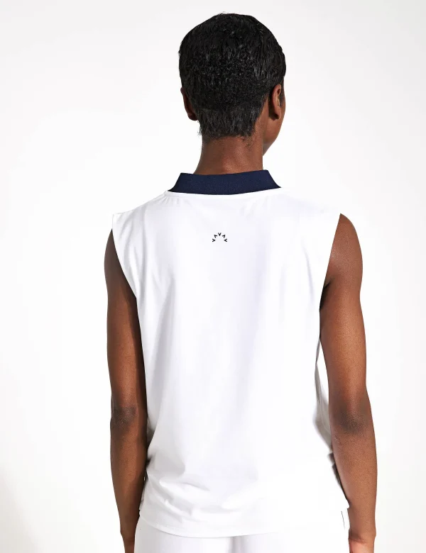 Shelby Performance Tank - White/Blue Nights - Image 2