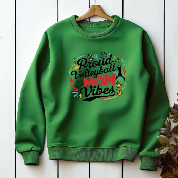 Volleyball Mom Sweatshirt - Image 3