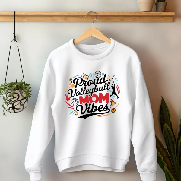 Volleyball Mom Sweatshirt - Image 4