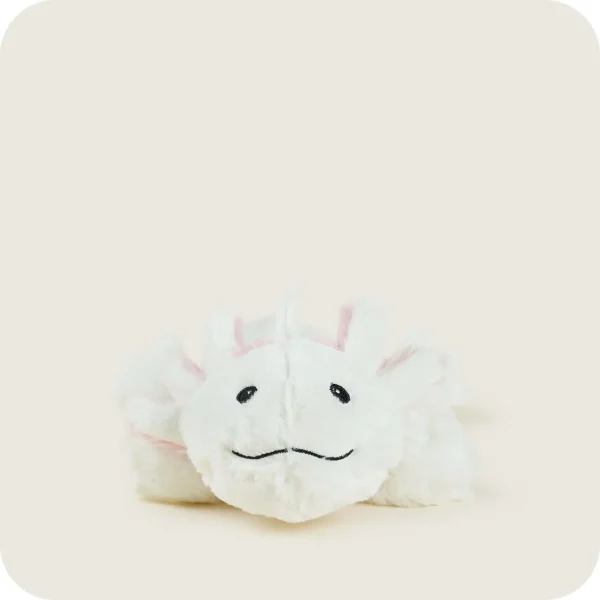 Warmies® Microwavable Lavender Toy - White Axolotl - Image 3
