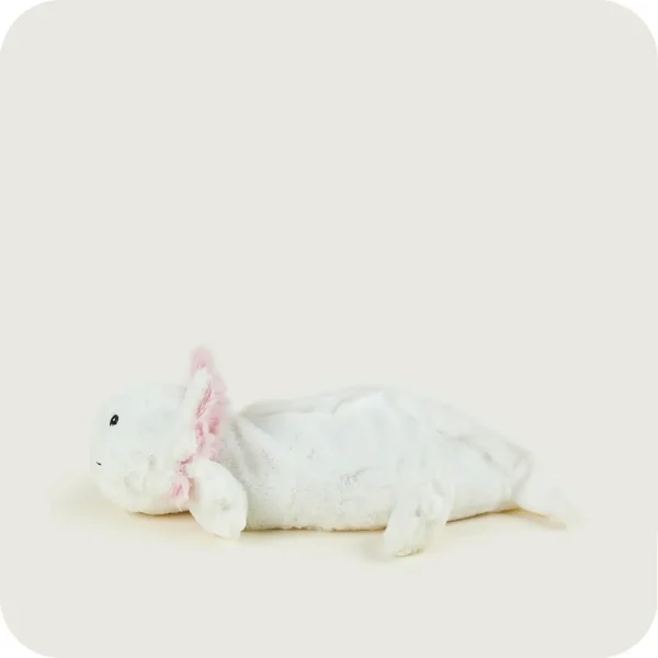 Warmies® Microwavable Lavender Toy - White Axolotl - Image 4